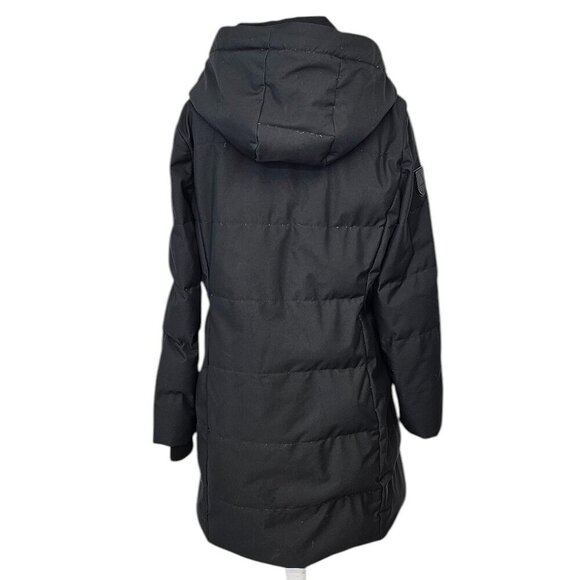 Atelier Noir Womens Sydney Jacket, Down, Feather, Black, Parka, Size Small - Picture 3 of 11